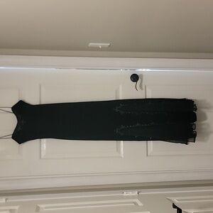 Black Velvet Dave and Johnny gown